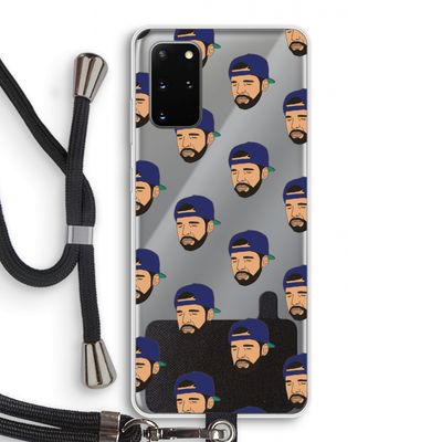 Drake Away: Samsung Galaxy S20 Plus Transparant Hoesje met koord