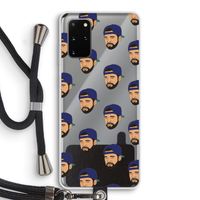 Drake Away: Samsung Galaxy S20 Plus Transparant Hoesje met koord