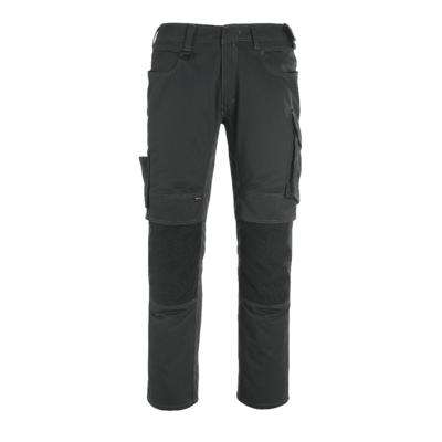 Mascot werkbroek - Mannheim 12779 - met kniezakken - zwart - maat 82C48