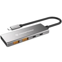 USB-HUB Conceptronic HUBBIES15G Grijs