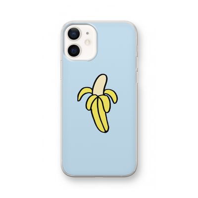 Banana: iPhone 12 Transparant Hoesje