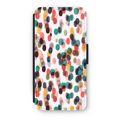 Tropical Dots: iPhone SE 2020 Flip Hoesje