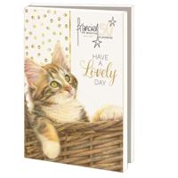 Kaartenmapje Franciens Katten, 10 Stuks met Enveloppen Birthday Kaartenmapje Franciens Katten, 10 Stuks met Enveloppen Birthday