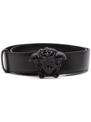 Versace ceinture à boucle Medusa Head - Noir
