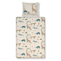 Vandyck Wild Animals cream tan dekbedovertrek