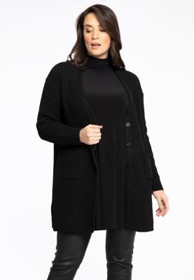Yoek Vest Knit | Zwart | Maat 58/60