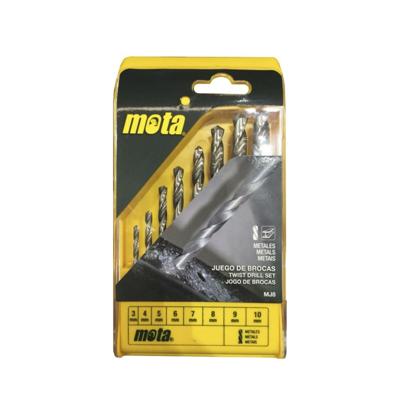 Borenset Mota mj8 Ruw Metaal 8 Onderdelen Wolfraam