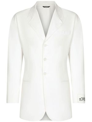 Dolce & Gabbana blazer en coton - Blanc