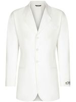 Dolce & Gabbana blazer en coton - Blanc - thumbnail