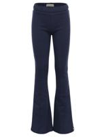 LOOXS Little winter flare broek meisjes - donker blauw