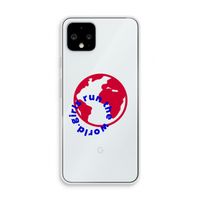 Run The World: Pixel 4 Transparant Hoesje