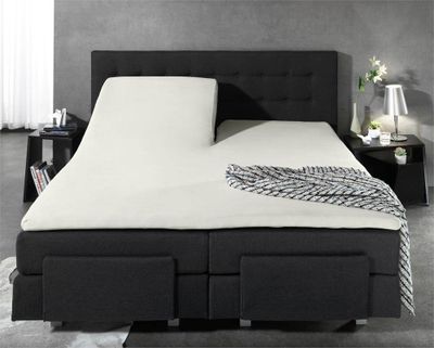 Dreamhouse Jersey Splittopper Hoeslaken Creme