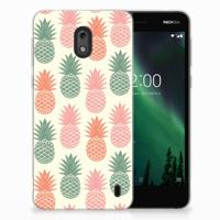 Nokia 2 | Siliconen Case | Ananas