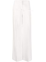 Jacquemus pantalon palazzo Le Pantalon Criollo - Blanc