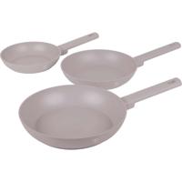 BerlingerHaus Bh koekenpannenset 3-delig taupe
