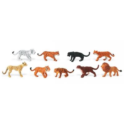 Safari LTD Speelfiguren Katachtige Roofdieren - 9x - 4-7,5 cm