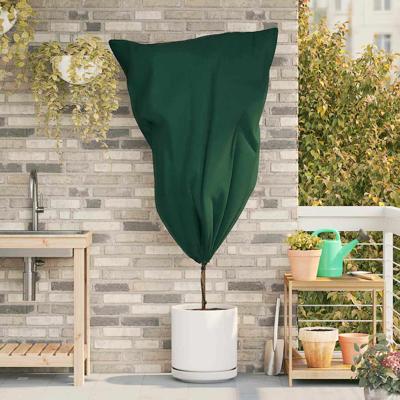 Vorstbescherming Plantenfleece Covers 10 pcs Groen 0,8 x 1,2 m