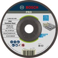 Bosch Accessoires Afbraamschijf gebogen Expert for Inox AS 30 S INOX BF, 150 mm, 22,23 mm, 6,0 mm 1st - 2608602489
