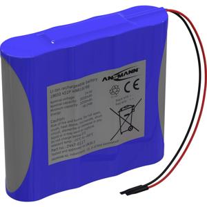 Ansmann 4S1P Accupack Aantal cellen: 4 Batterijgrootte: 18650 Kabel Li-ion 14.4 V 3350 mAh