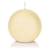 Trend Candles Bolkaars glad - parelmoer - 7 cm - 16 branduren - ronde kaarsen