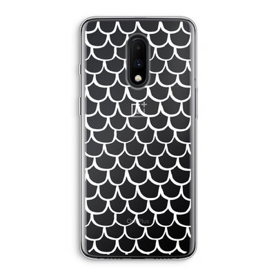 Dakpannetjes: OnePlus 7 Transparant Hoesje