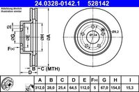 Powerdisc Remschijf 24032801421 Powerdisc Remschijf 24032801421