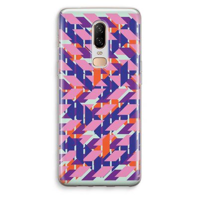 Skew Blush 3: OnePlus 6 Transparant Hoesje
