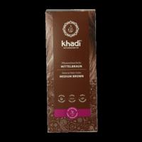 Khadi Haarkleur medium brown 100 Gram