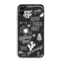 Good vibes: iPhone XS Biologisch afbreekbaar hoesje