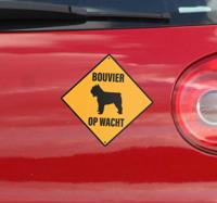 Boevier op wacht autosticker