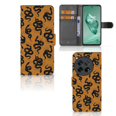 Telefoonhoesje | Met pasjeshouder | voor OnePlus 12 Snakes