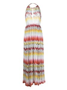 Missoni robe de plage à motif zig-zag - Jaune