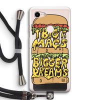 Big Macs Bigger Dreams: Pixel 3 Transparant Hoesje met koord