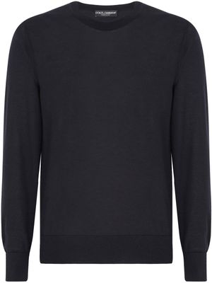 Dolce & Gabbana pull en cachemire - Bleu