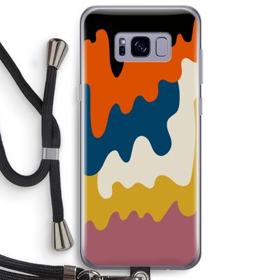Baar A: Samsung Galaxy S8 Plus Transparant Hoesje met koord