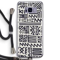 Marrakech print: Samsung Galaxy S8 Plus Transparant Hoesje met koord