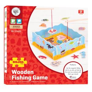 Bigjigs houten magnetisch visspel