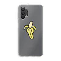 Banana: Samsung Galaxy A32 5G Transparant Hoesje - thumbnail