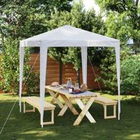 Partytent 2x2 m wit Partytent 2x2 m wit
