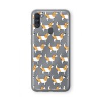 Doggy: Samsung Galaxy A11 Transparant Hoesje