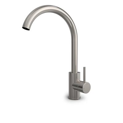 Hotbath BUDDY Wastafelkraan - met draaibare uitloop Geborsteld nikkel B104GN