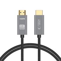 Tech-Protect UltraBoost HDMI 2.1 Kabel 4K 120Hz / 8K 60Hz - 100cm - Zwart - thumbnail