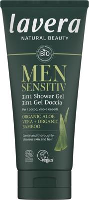 Lavera Men sensitiv 3-in-1 shower gel bio