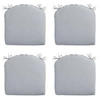 Zitkussen Panama lichtgrijs 46 cm x 48 cm (4 stuks) Madison - Madison