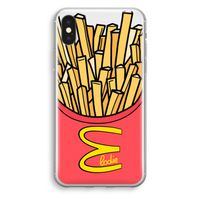 McElodie: iPhone XS Transparant Hoesje