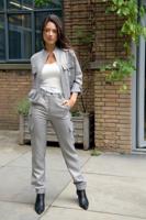 Zip73 Woven Cargo Pants W25/223/01/730 Cargobroeken 730 Sparkling Grey