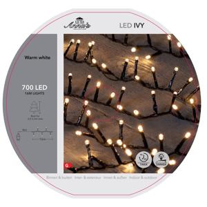 Kerstverlichting op haspel/spoel - 700 leds - 16 meter - warm wit - Ivy - buiten