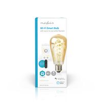 Nedis SmartLife LED Filamentlamp | Wi-Fi | E27 | 360 lm | 4.9 W | 1 stuks - WIFILRT10ST64 WIFILRT10ST64 - thumbnail
