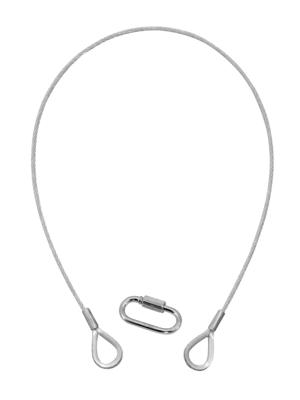 EUROLITE Safety Bond A 3x600mm up to 5kg, silver