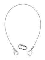 EUROLITE Safety Bond A 3x600mm up to 5kg, silver